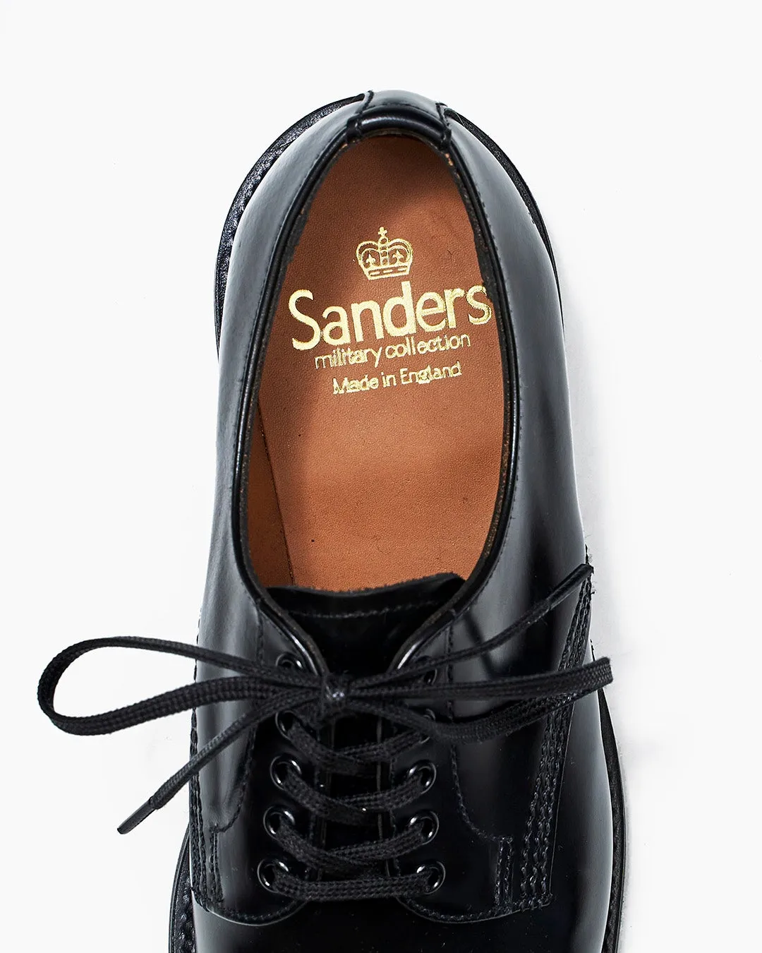 1830B FEMALE MILITARY DERBY SHOE
