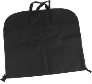2PCS Portable Garment Bag for Suits Breathable Oxford Dress Cover Travel Storage Black for Organizing and Protecting Your Clothes