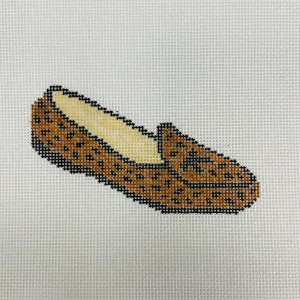 Animal Print Belgian Loafer Ornament Size