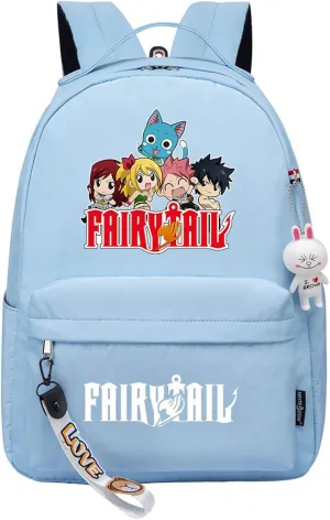 Anime Fairy Tail Backpack Daypack Student Bag Handbag Bookbag School Bag 13