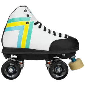 Antik Skates - White Skyhawk Outdoor - Roller Skate Set