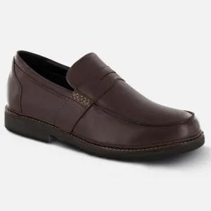 Apexfoot Men's Strap Loafer Lexington - Brown - Medium (D)