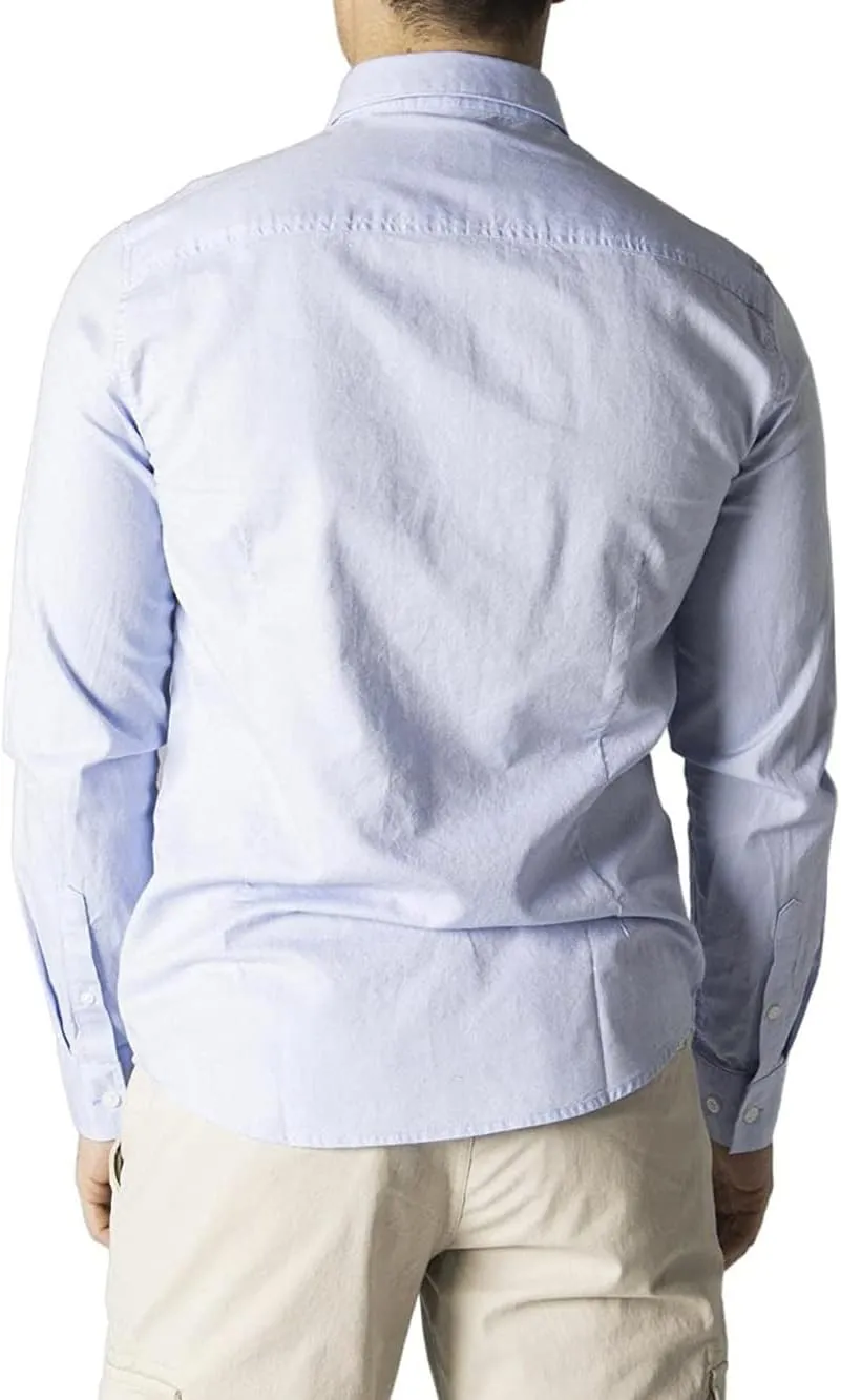 Armani Exchange Men's Slim Fit Oxford Button Up Shirt