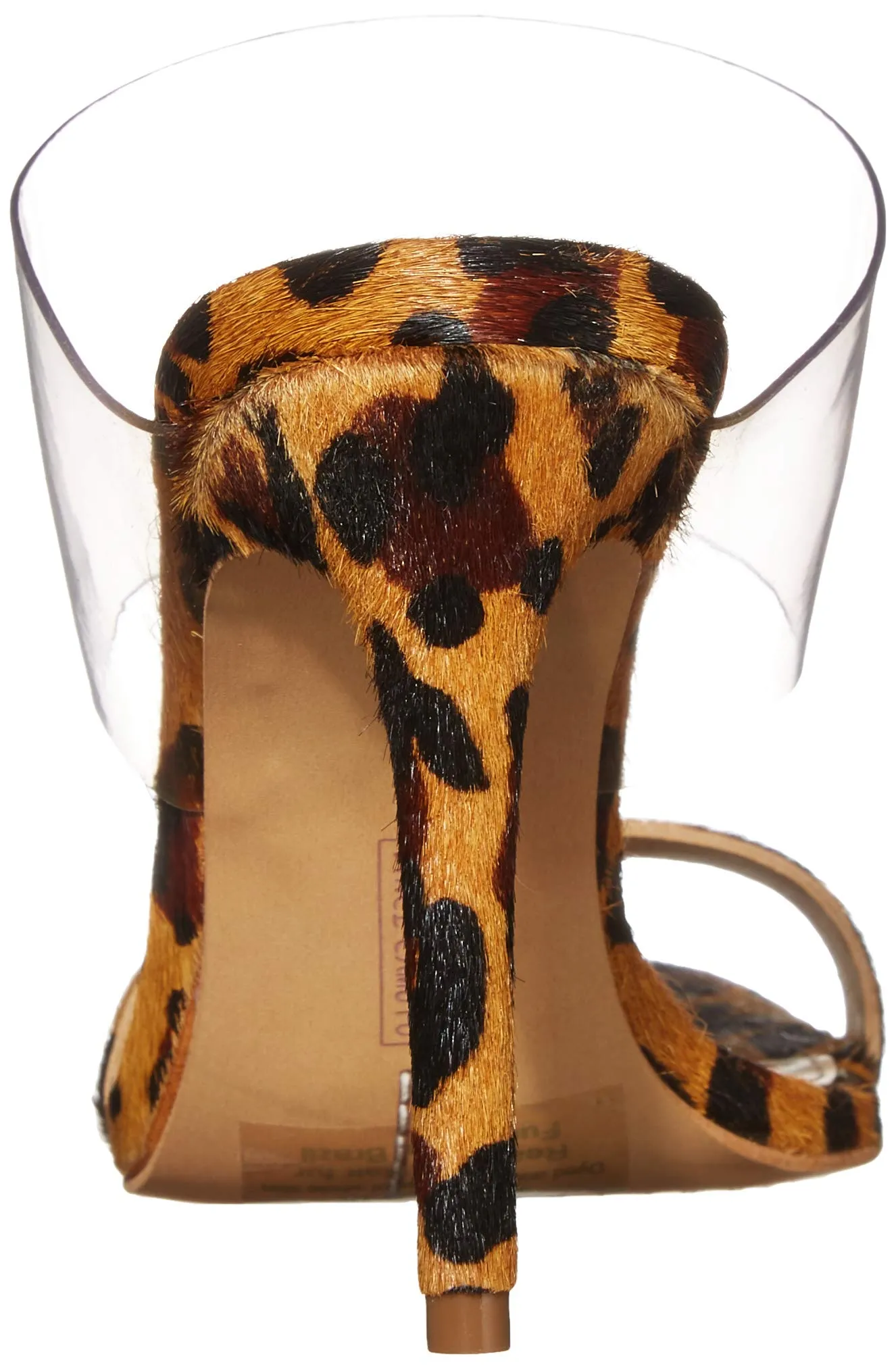 Ashta Toe Pump Multi Camuto Bundle deal High Heel Clear Dress Sandal Vince Creative Leopard Open Mule