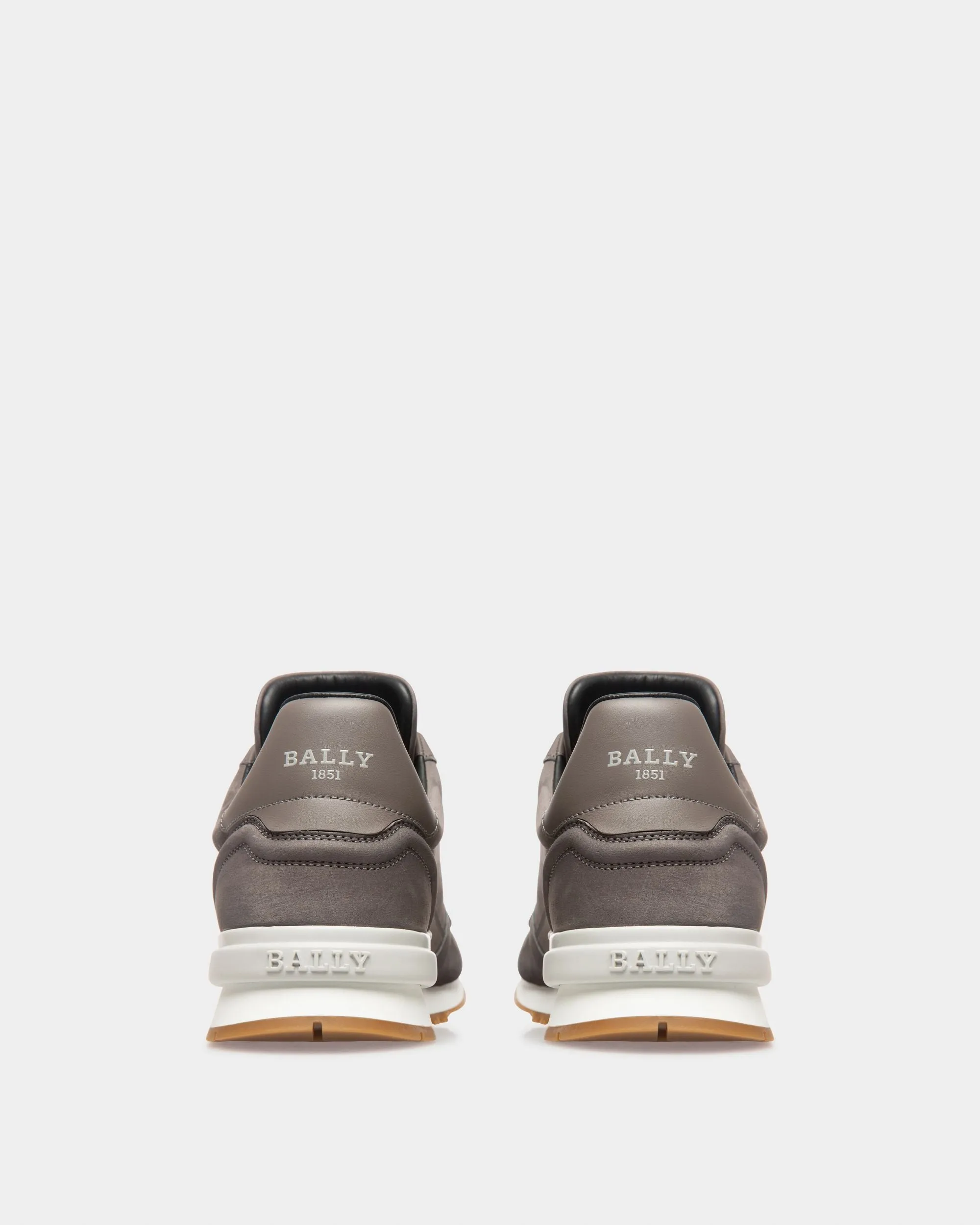 Asper Leather Sneakers In Grey