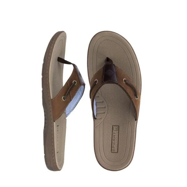 Baitfish Thong - Mens - Brown