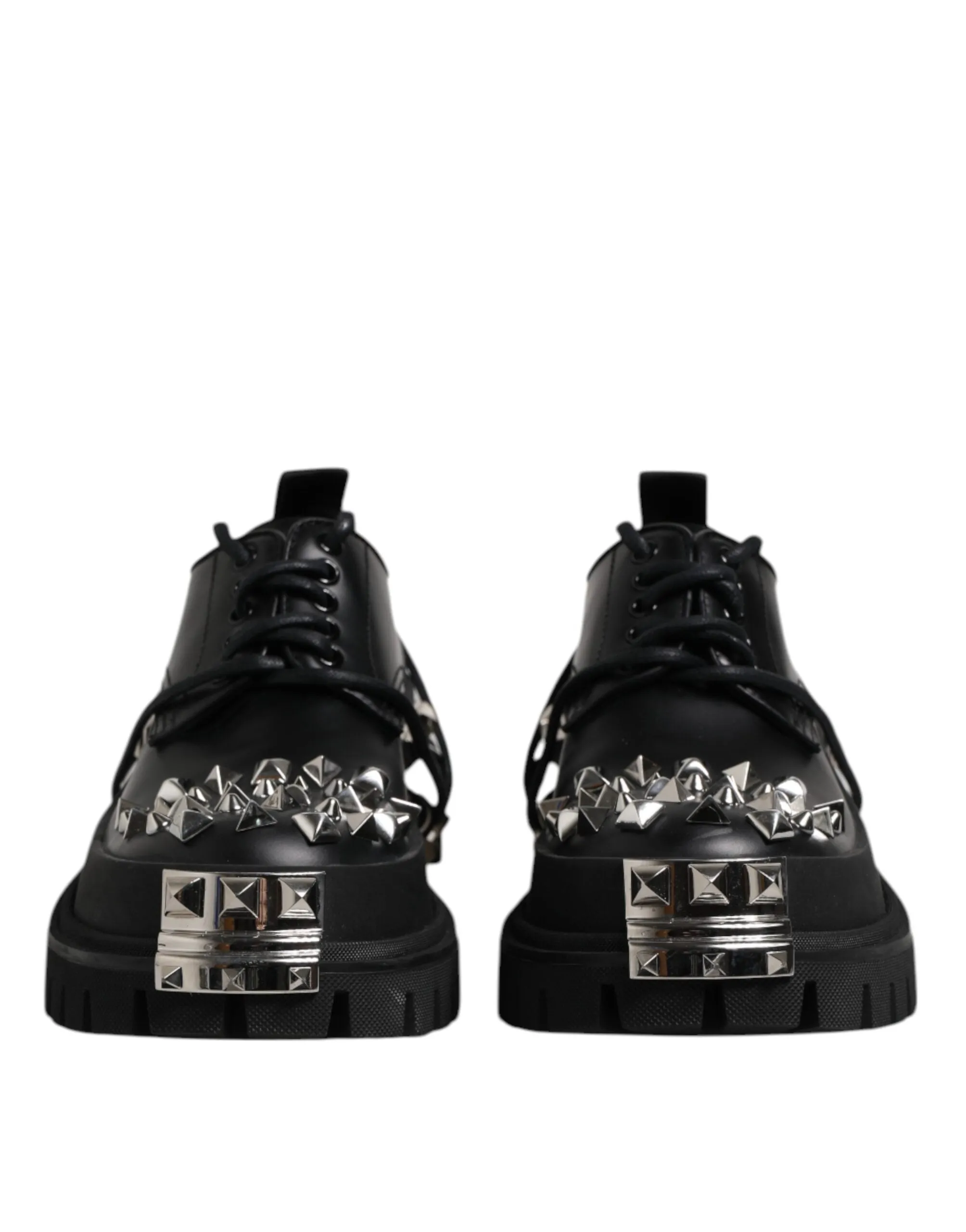Black Gabbana Derby Shoes 5-star customer support Embellished Leather & Dolce Trekking No-hassle exchange