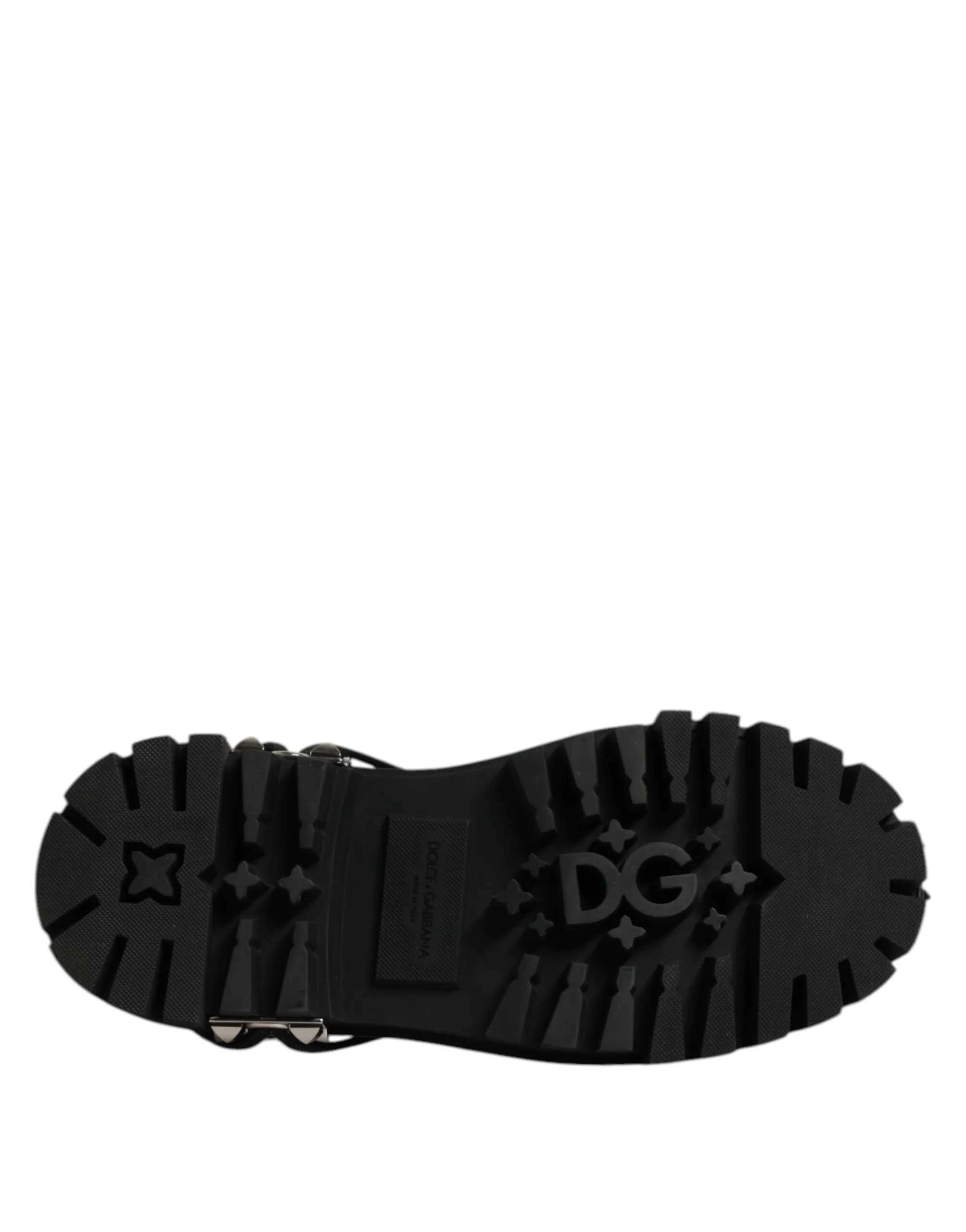 Black Gabbana Derby Shoes 5-star customer support Embellished Leather & Dolce Trekking No-hassle exchange