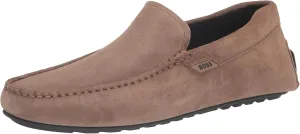 BOSS Men's Noel Suede Leather Moccasin Loafer