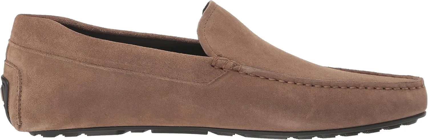 BOSS Men's Noel Suede Leather Moccasin Loafer