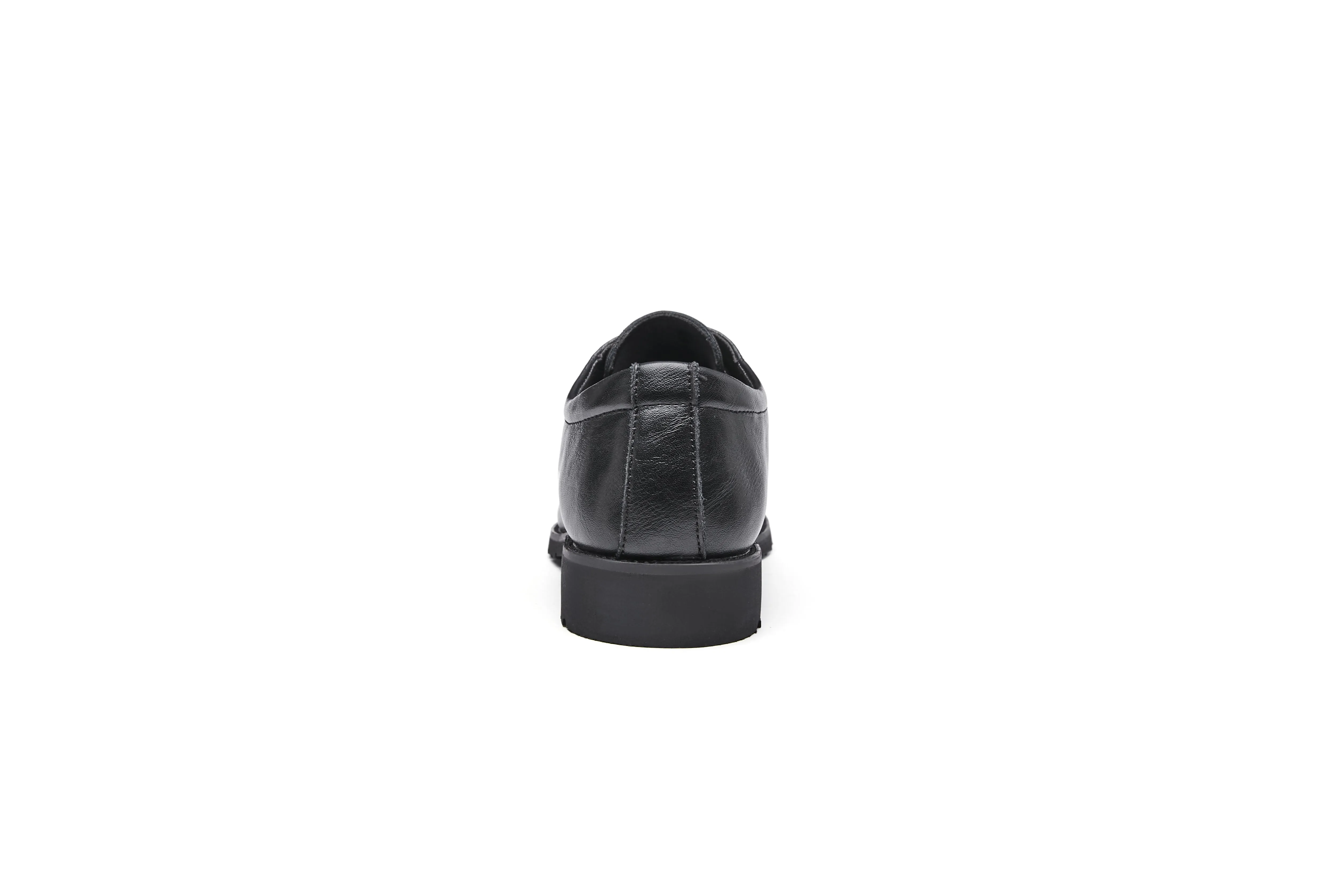 Breathable Carved Leather Derby Shoes for Business and Wedding