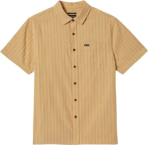 Brixton Cru Oxford Mens Stripe Button Up Shirt