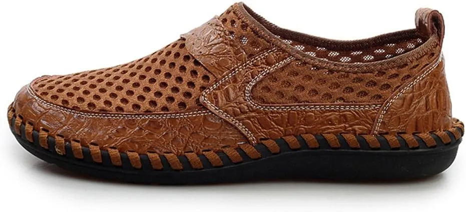 ChicWind Slip-On Loafers Walking Shoes Mesh Casual Water Shoes