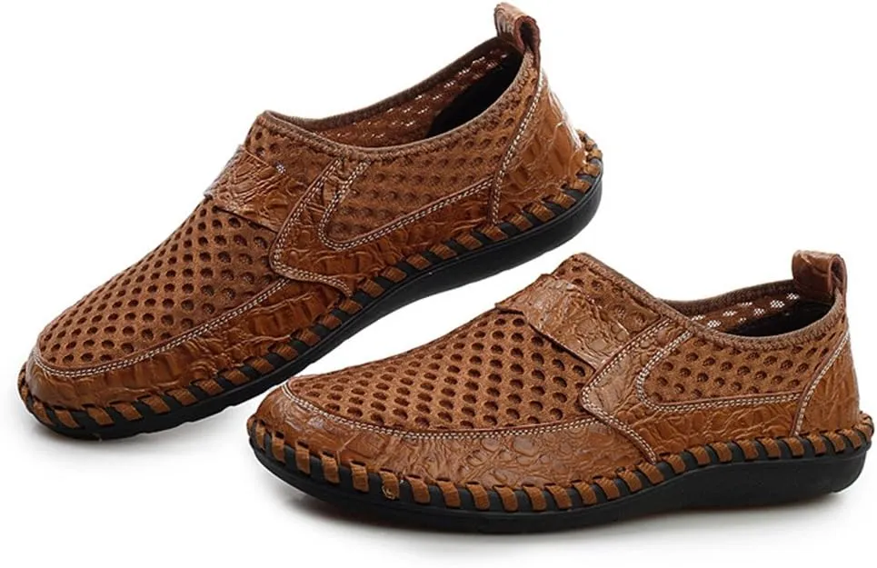 ChicWind Slip-On Loafers Walking Shoes Mesh Casual Water Shoes