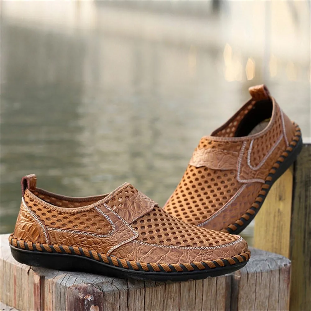 ChicWind Slip-On Loafers Walking Shoes Mesh Casual Water Shoes