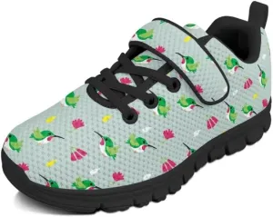 Children Sneakers Anti-Skid Sports Shoes Toddler One Strap Hook and Loop Sneakers for Camping Jogging