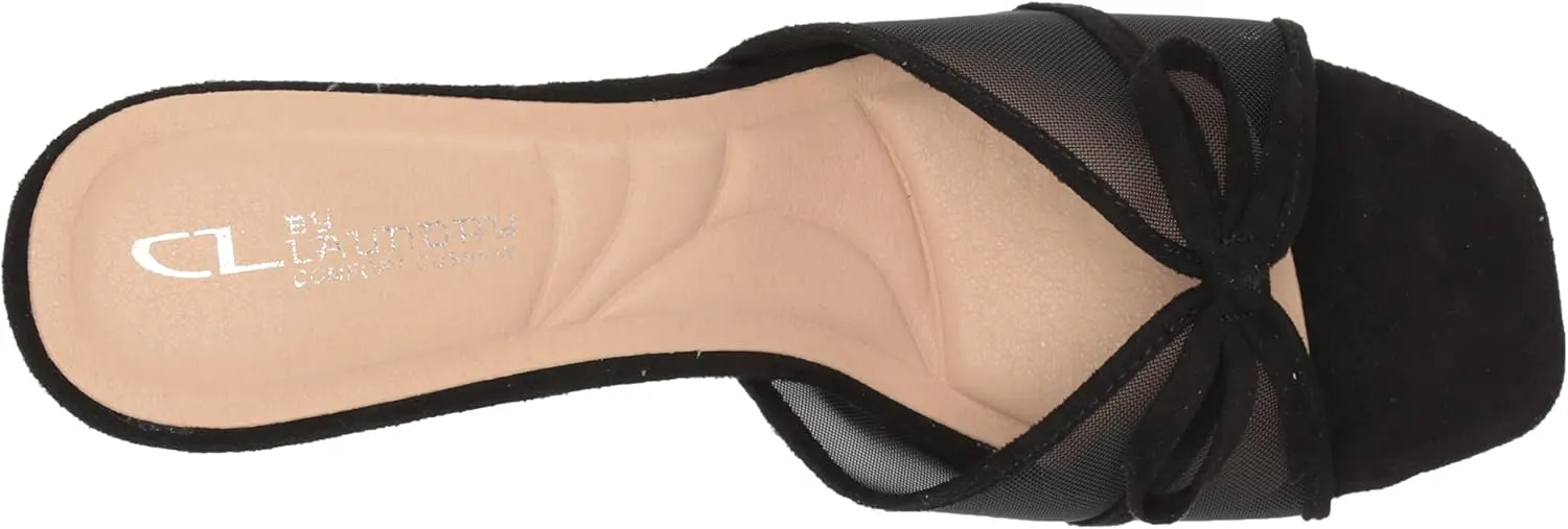 CL by Laundry Women's Jump Up Mesh Ss Heeled Sandal