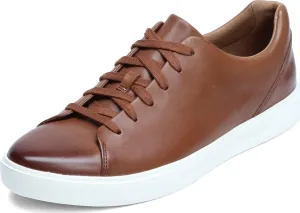 Clarks Men's Un Costa Lace Sneaker, British Tan Leather, 10.5