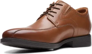 Clarks Mens Whiddon Pace Leather Comfort Insole Derby Shoes