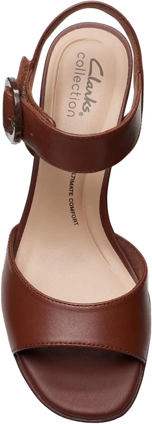 Clarks Women's AmbyrLyn Ruby Heeled Sandal