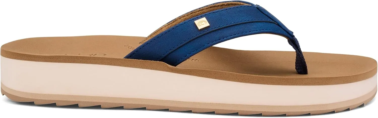 Cobian Women's Sandal Reya Rise Flip Flops