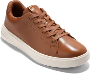 Cole Haan Men's Grand  Court Sneakers, British Tan/Ivory, 9