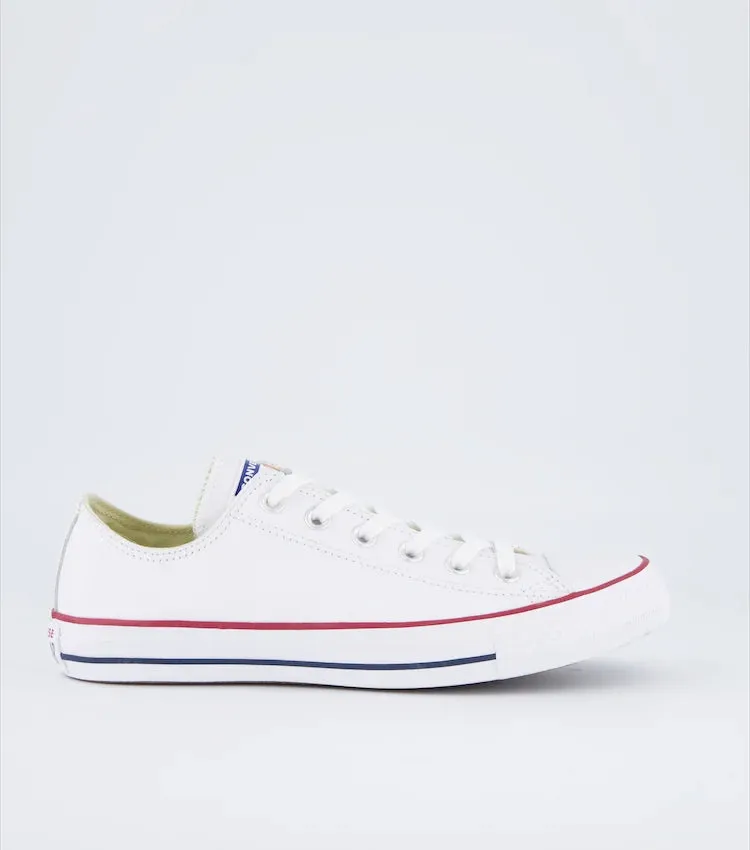 Converse Chuck Taylor Leather Kids Low White