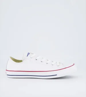 Converse Chuck Taylor Leather Kids Low White