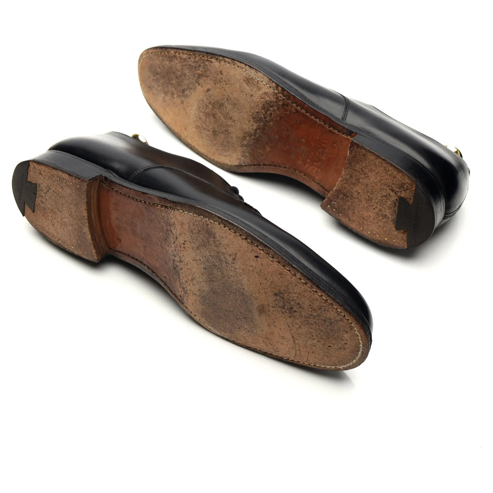 'Cranfield' Black Leather Derby UK 9 F