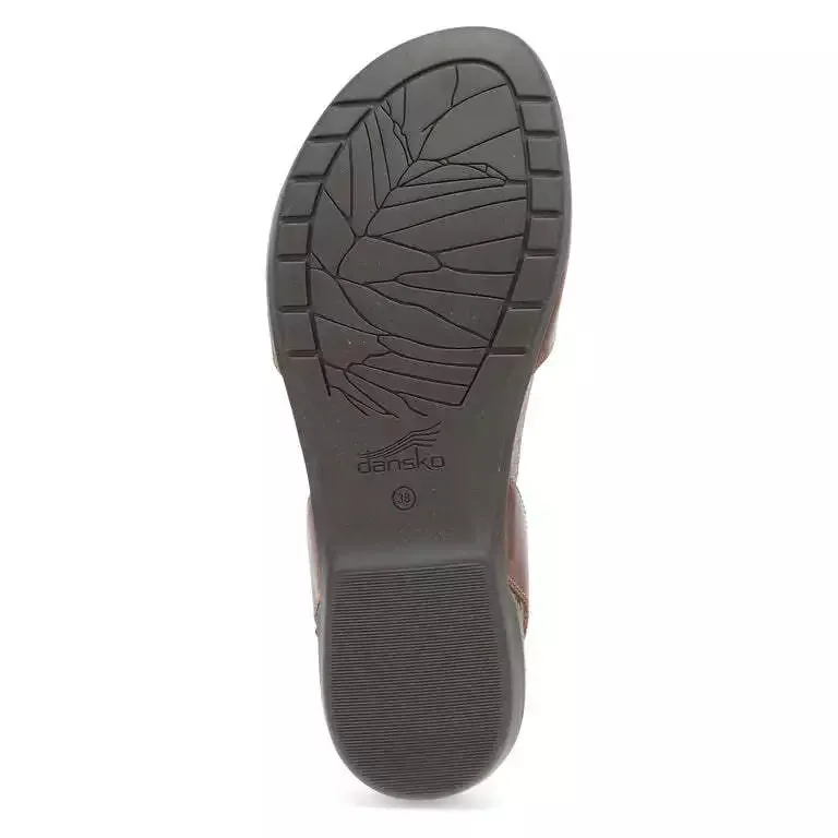 Dansko Women's Rowan Tan Waxy Burnished 6025155300