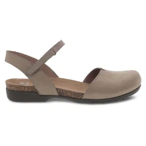 Dansko Women's Rowan Taupe Milled Nubuck 6025165300
