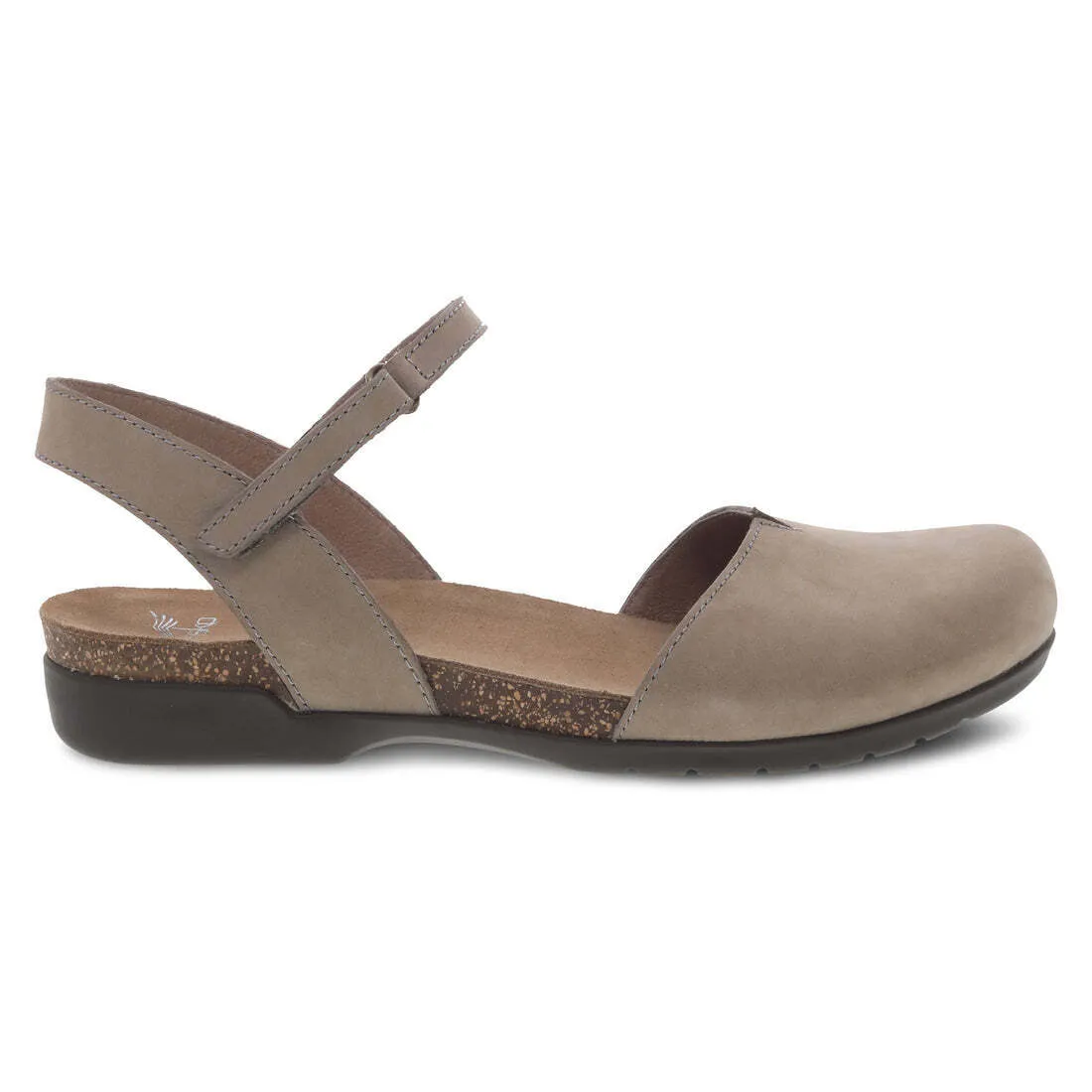 Dansko Women's Rowan Taupe Milled Nubuck 6025165300