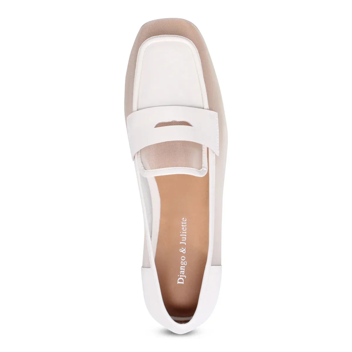 Django & Juliette PRIYAS Loafer in Ivory