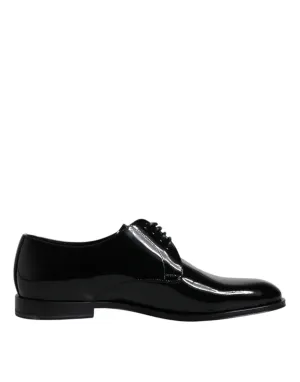 Dolce Leather Shoes Christmas sale & Client satisfaction Dress Patent Black Derby Gabbana Formal