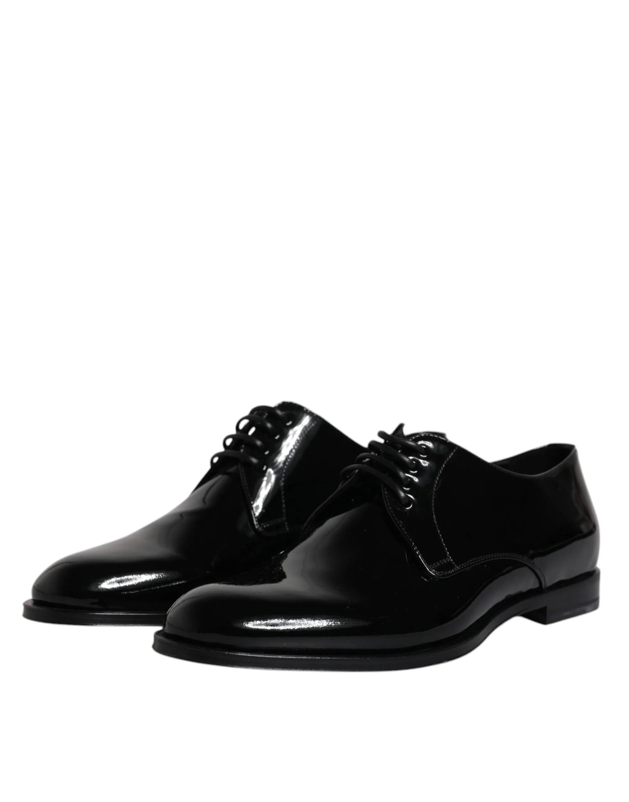 Dolce Leather Shoes Christmas sale & Client satisfaction Dress Patent Black Derby Gabbana Formal
