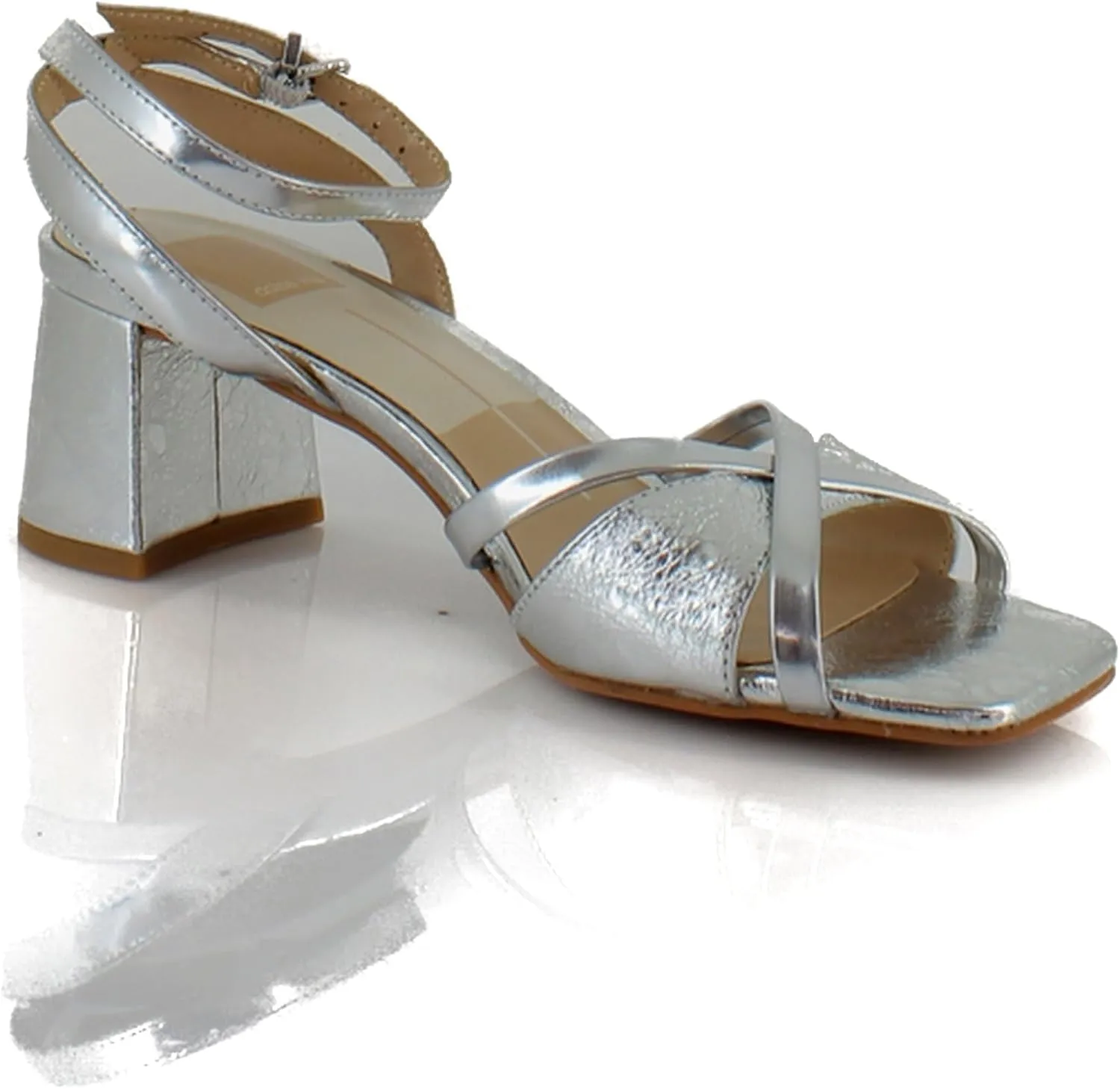 Dolce Vita Women's BEV Braid Heeled Sandal