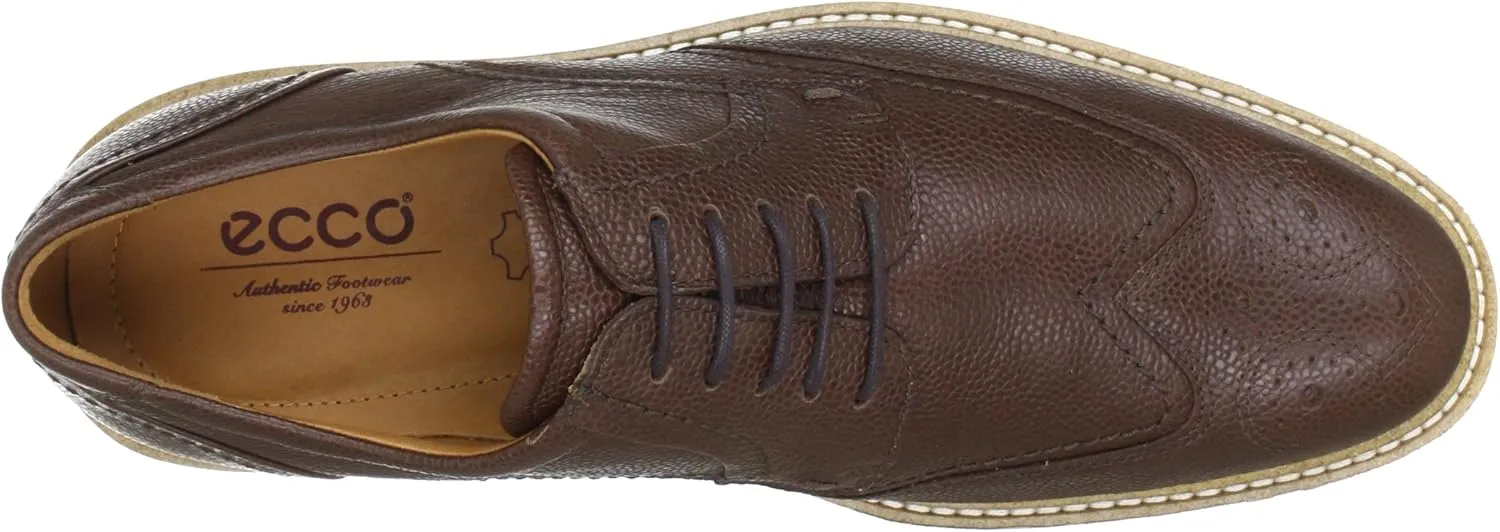 ECCO Men's Biarritz Wing Tip Tie Oxford