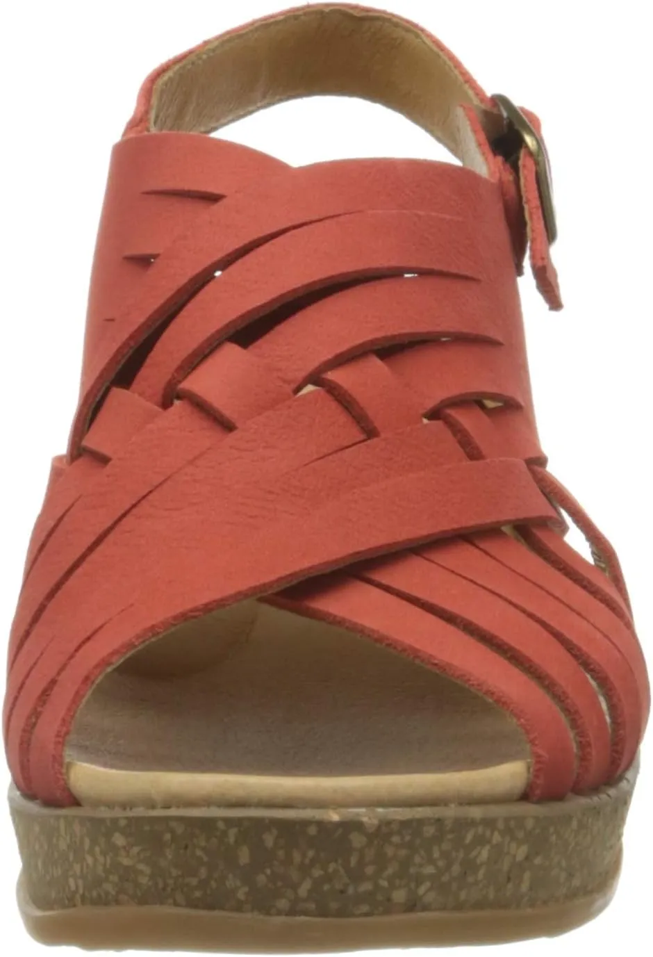El Naturalista Women's Back Buckle Sandal