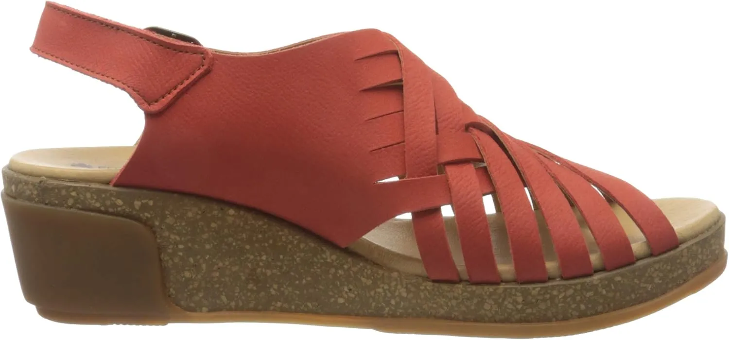 El Naturalista Women's Back Buckle Sandal