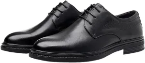 Elegant Brogue Derby Shoes for Men Breathable Mesh Lining Corporate Presentations Black Tie Events Durable Rubber Sole