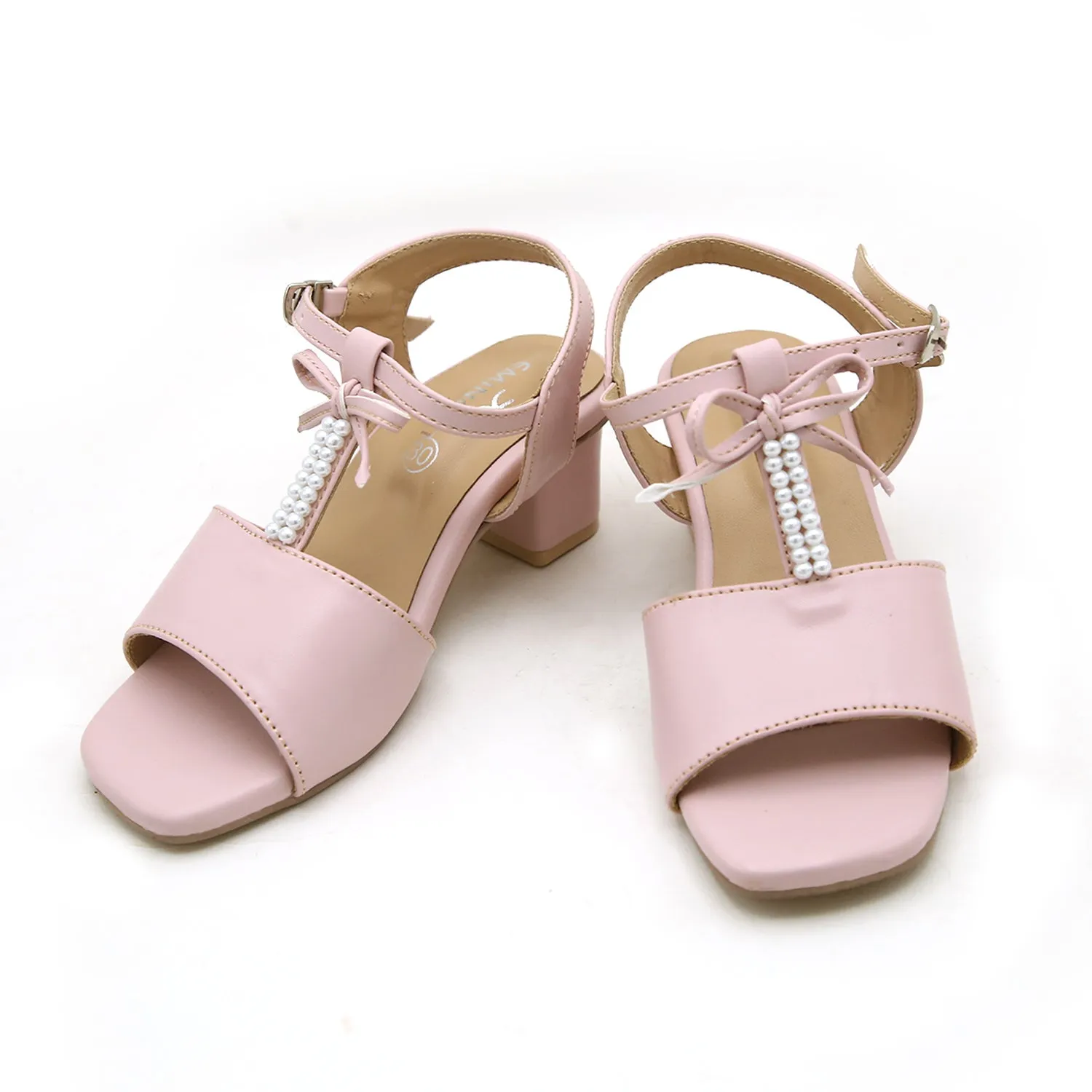 Eminent Girls Heel Sandal - Pink