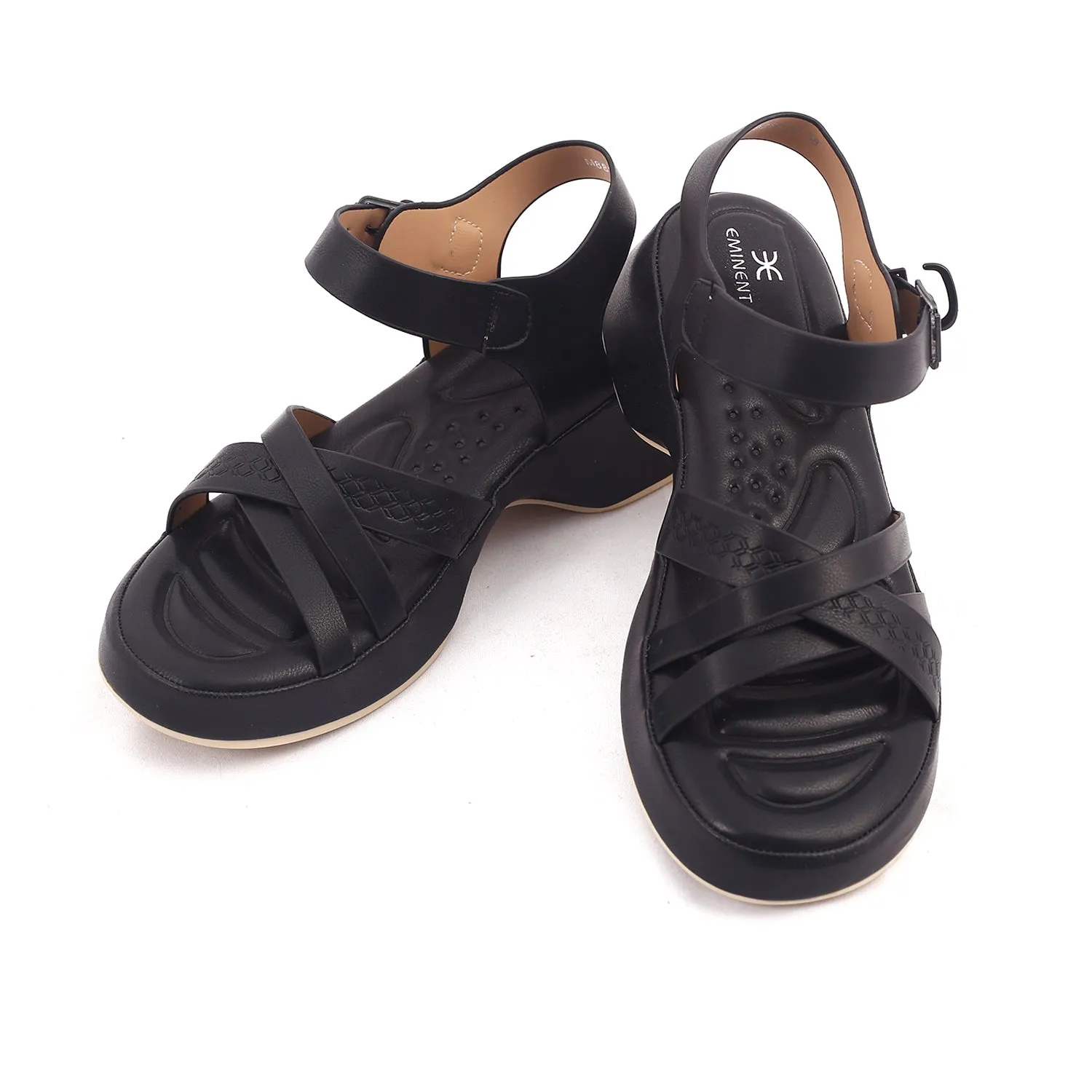 Eminent Women's Softy Sandal - Black