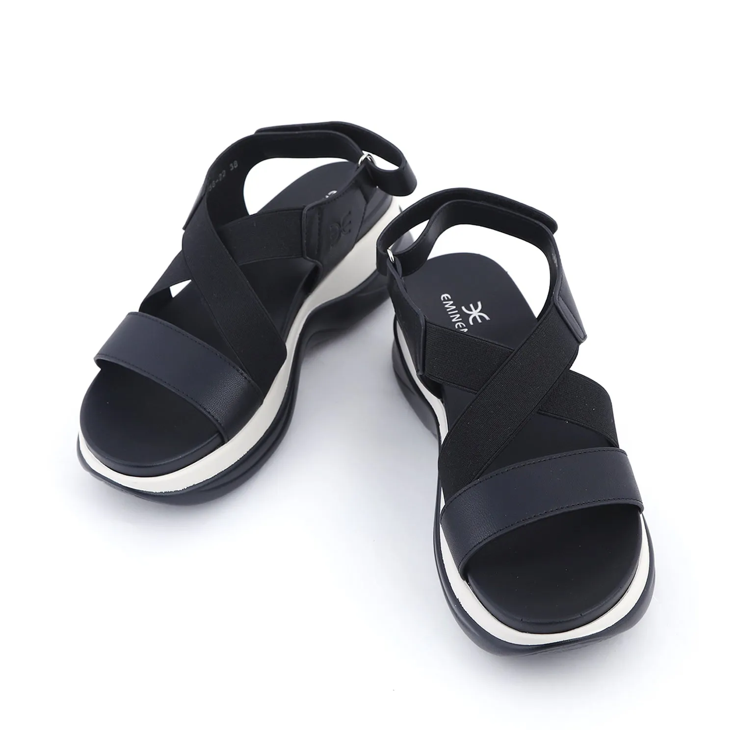 Eminent Women's Softy Sandal - Black