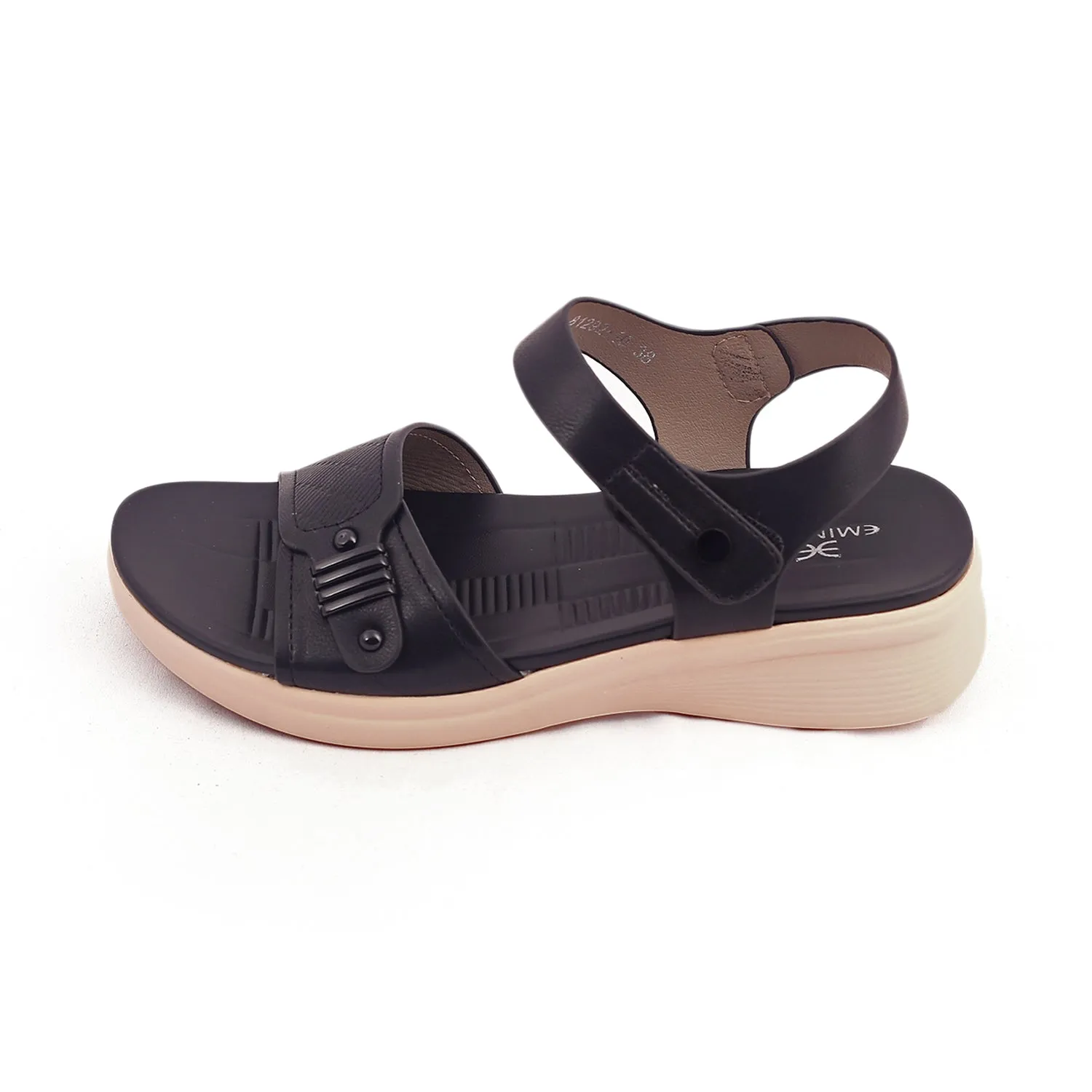 Eminent Women's Softy Sandal - Black