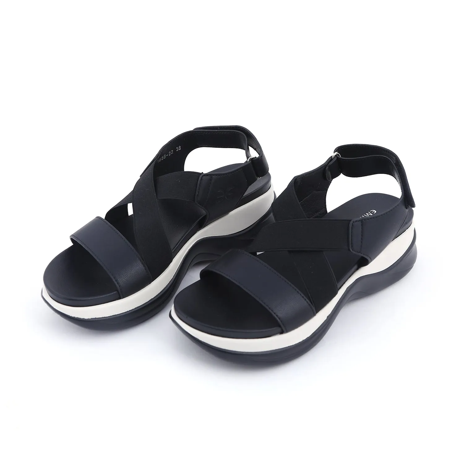 Eminent Women's Softy Sandal - Black