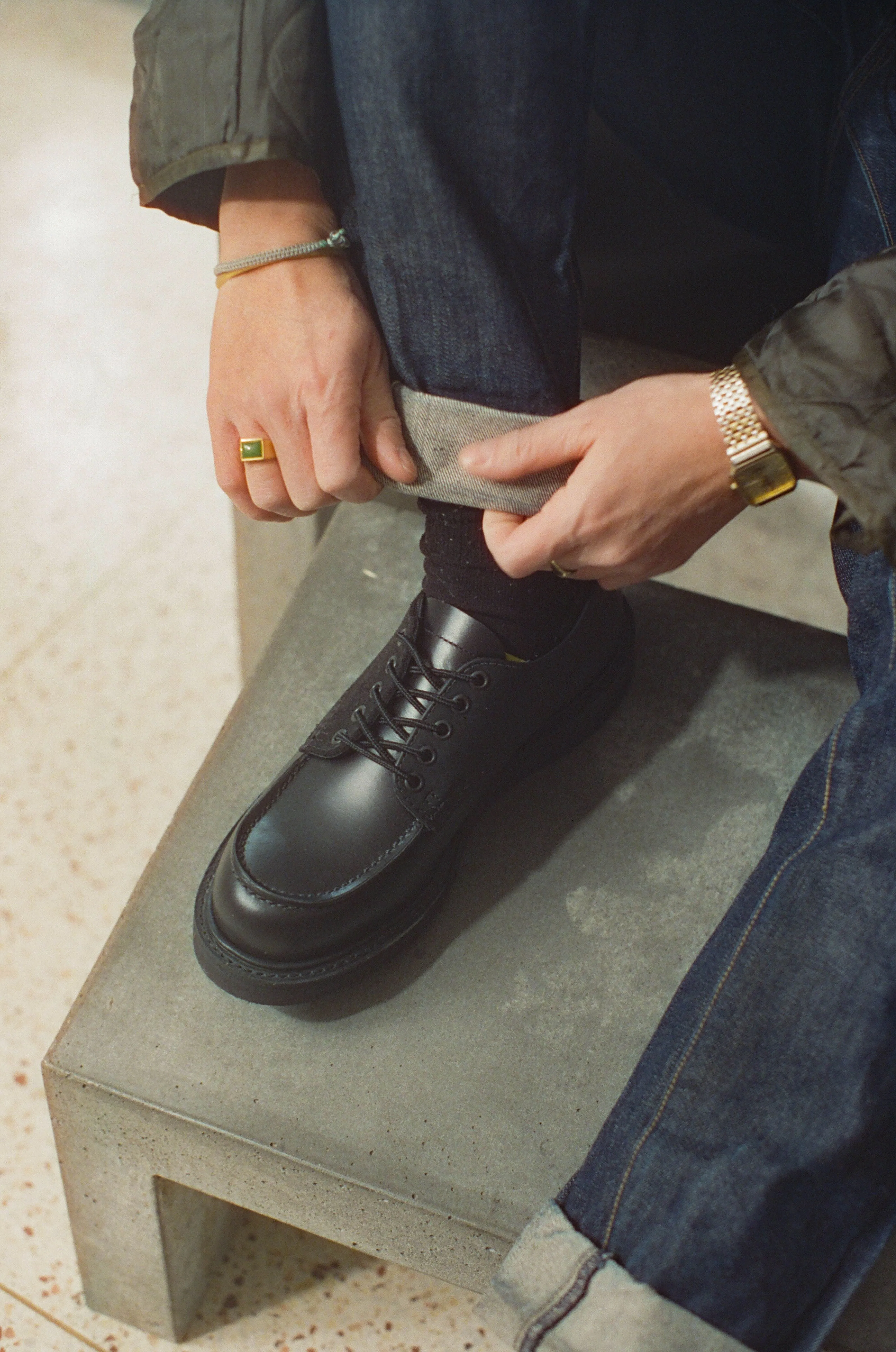 Engineered Garments x Shop Moc Oxford 3110 - Triple Black