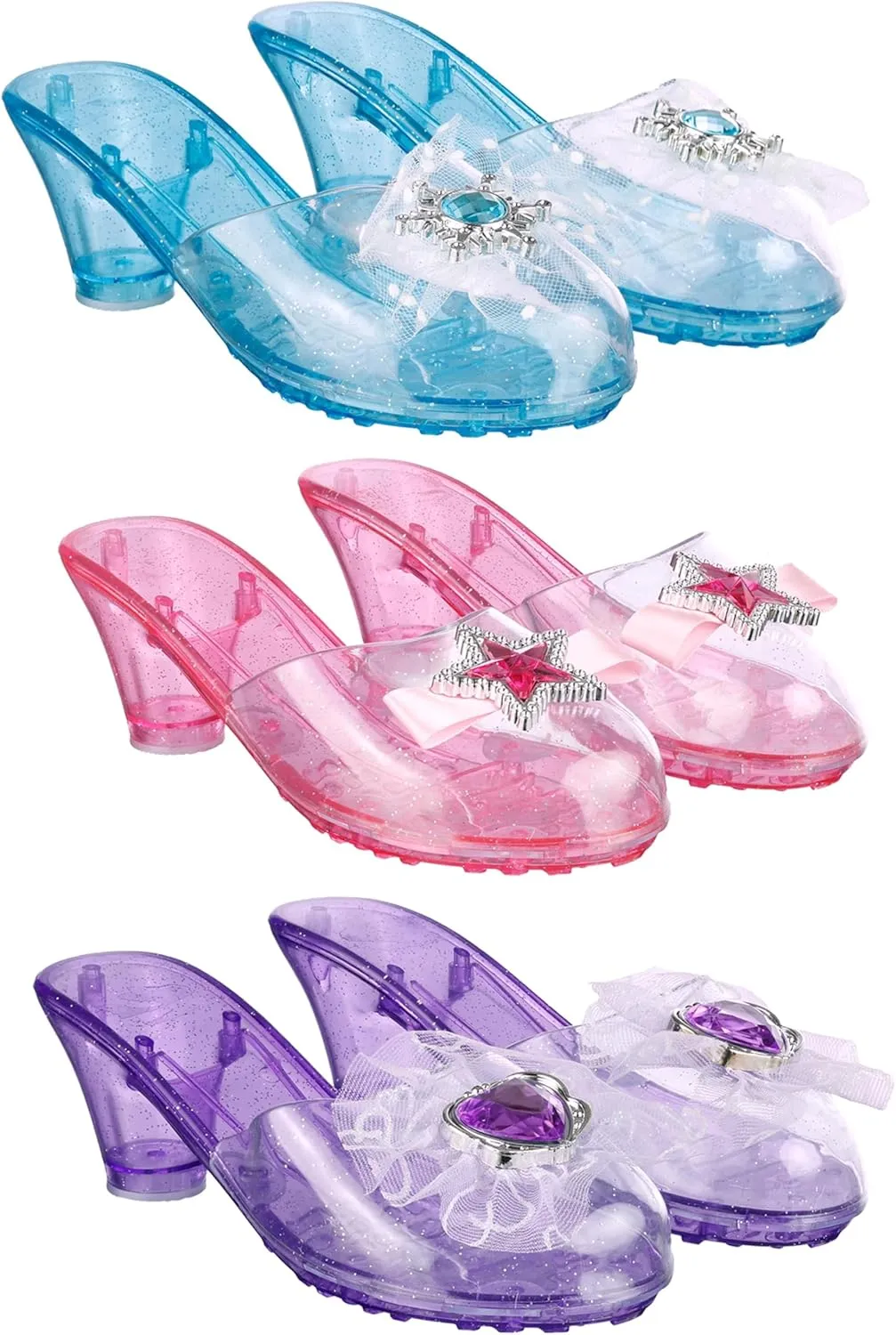 EXPRESSIONS 3Pack Princess Shoes Set