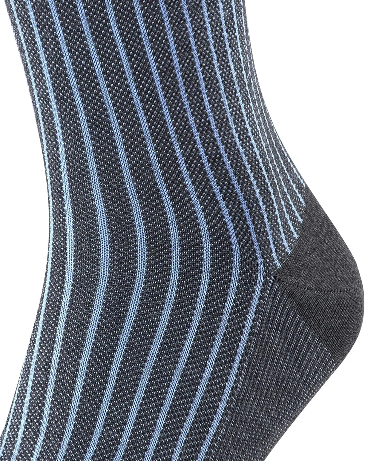 FALKE Men's Oxford Stripe Dress Socks, 1 Pair