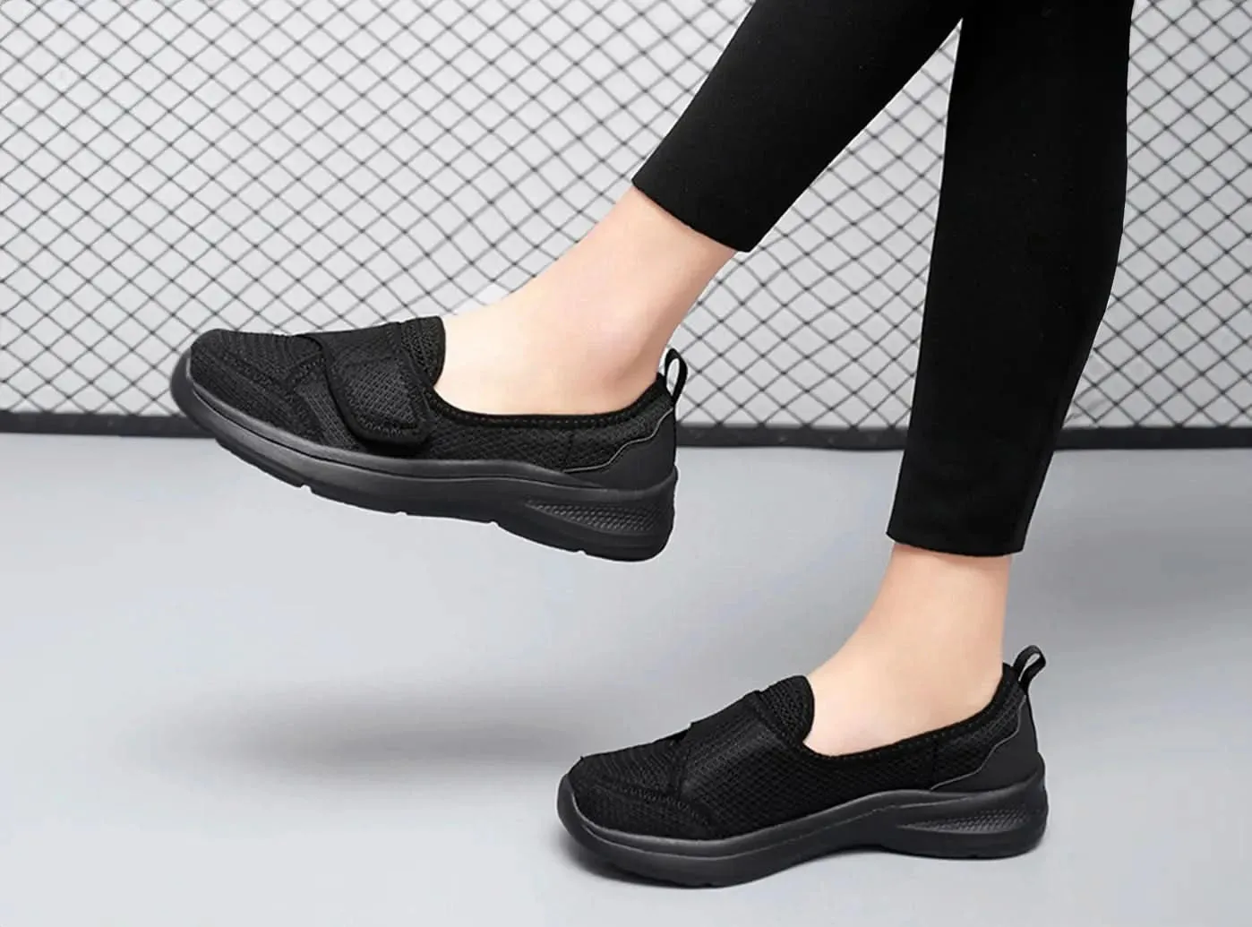 FitVille Damen Einstellbare Loafer V1