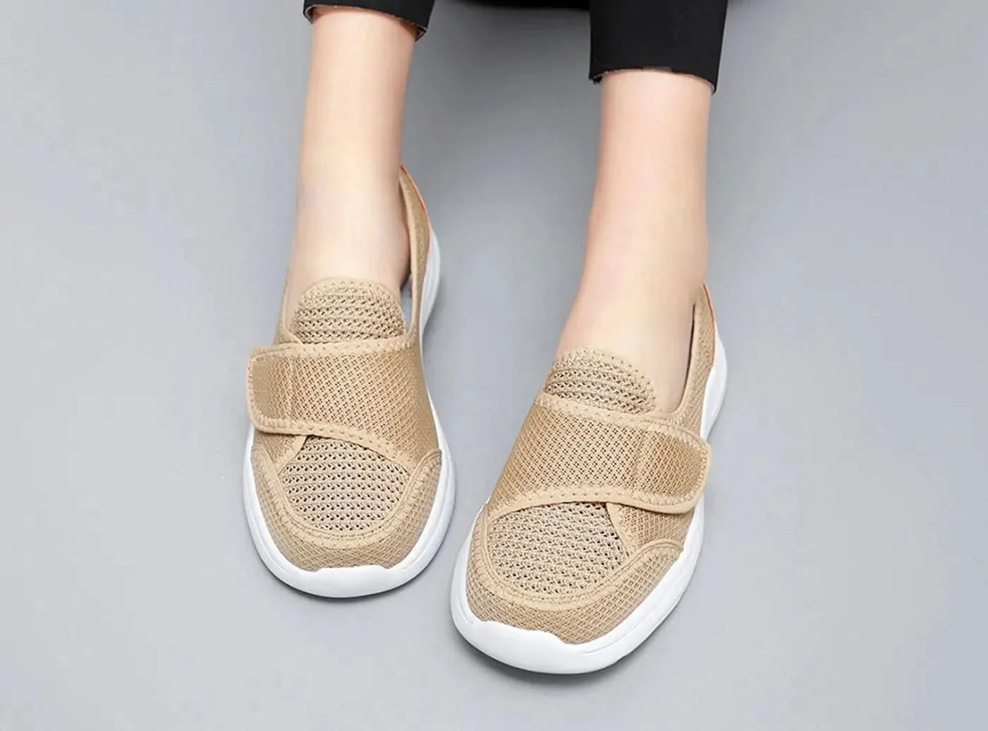 FitVille Damen Einstellbare Loafer V1